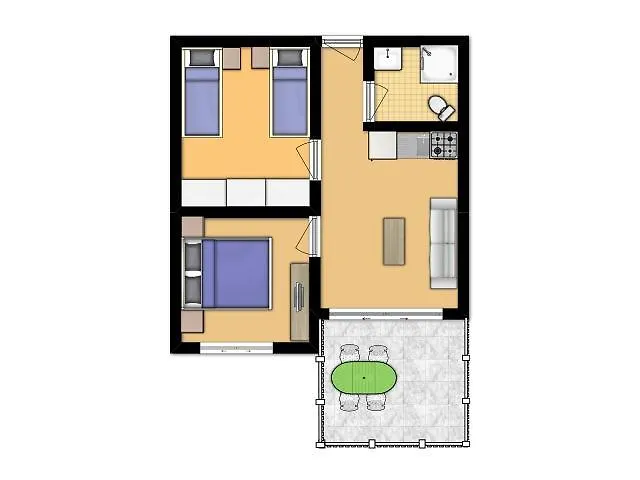 4- Family Aparthotel